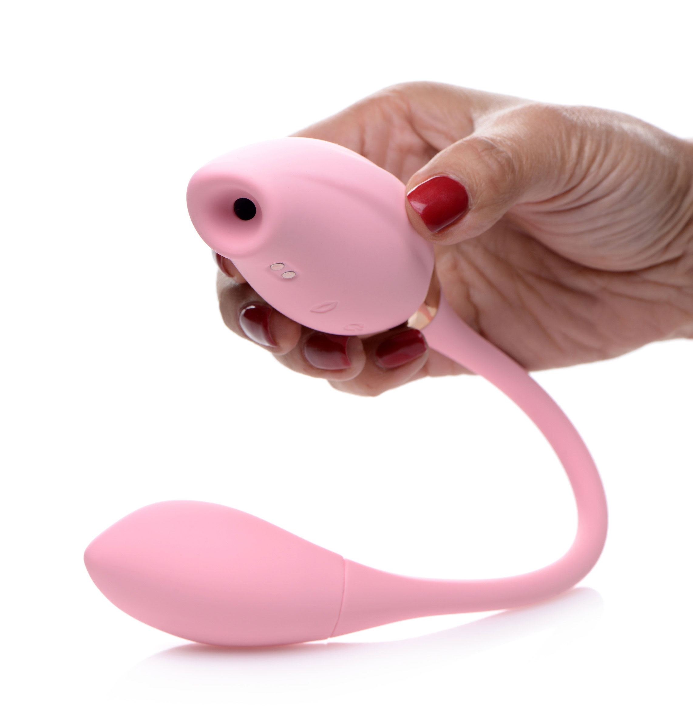Shegasm 8x Tandem Plus Silicone Suction Clit Stimulator and Egg - Image 7