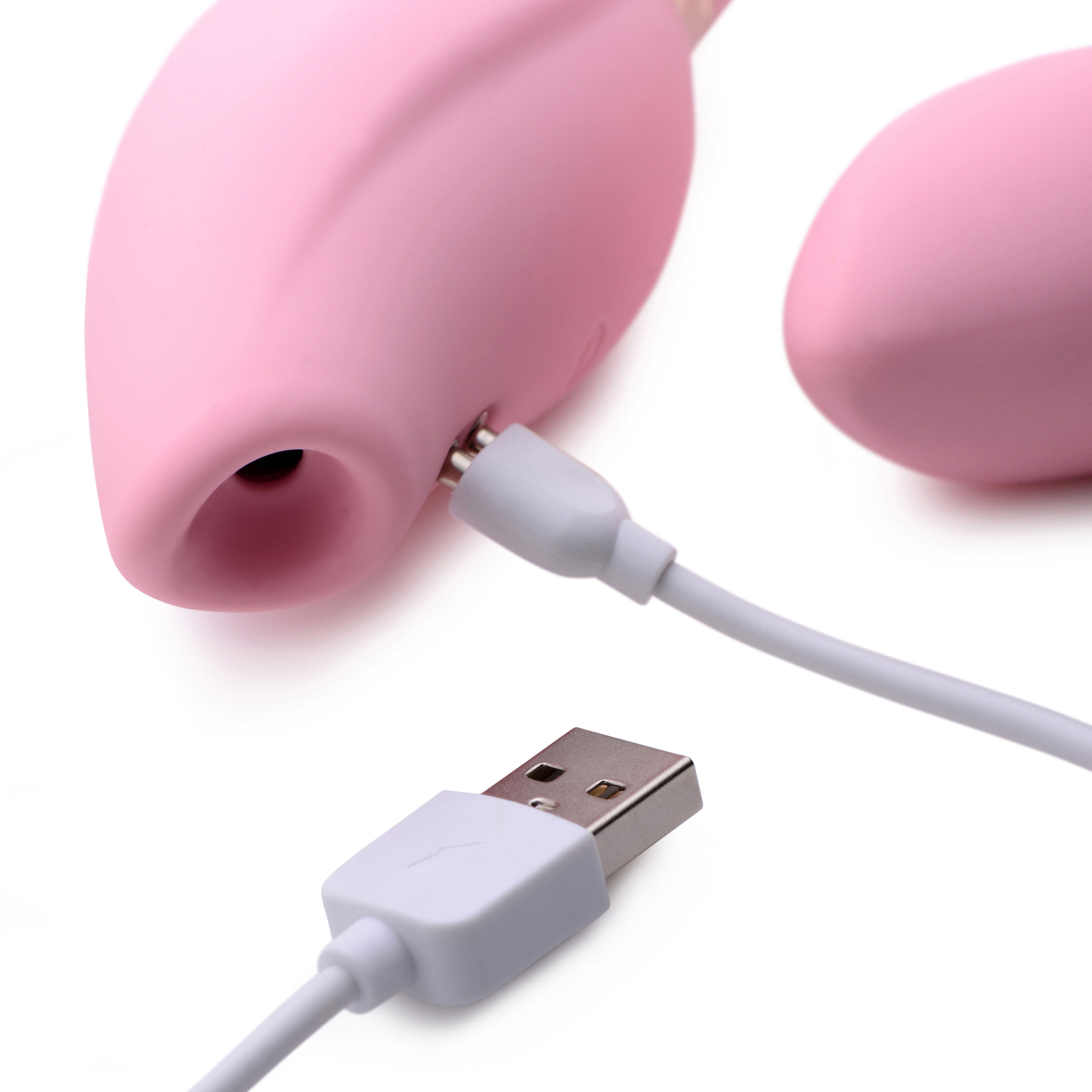 Shegasm 8x Tandem Plus Silicone Suction Clit Stimulator and Egg - Image 5